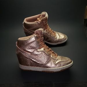 Nike Sky Hi Dunk wedges Sz 7